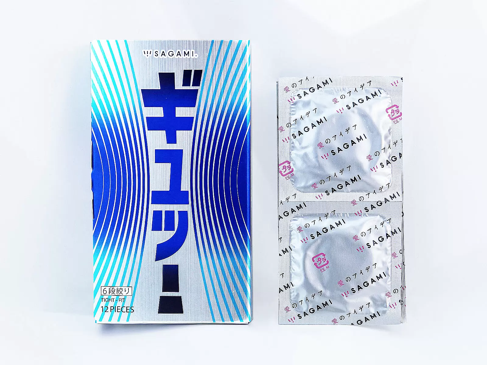 Bao cao su Sagami Tight-Fit hộp 12 bao