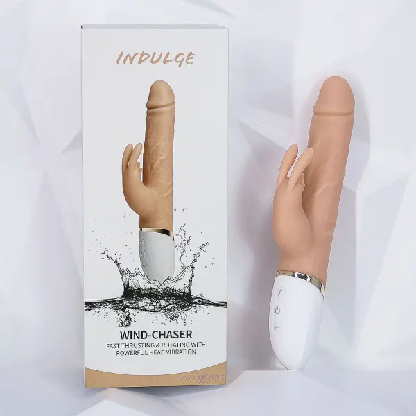 Dương vật giả đa năng rung thụt ngoáy Indulge Wind-Chaser