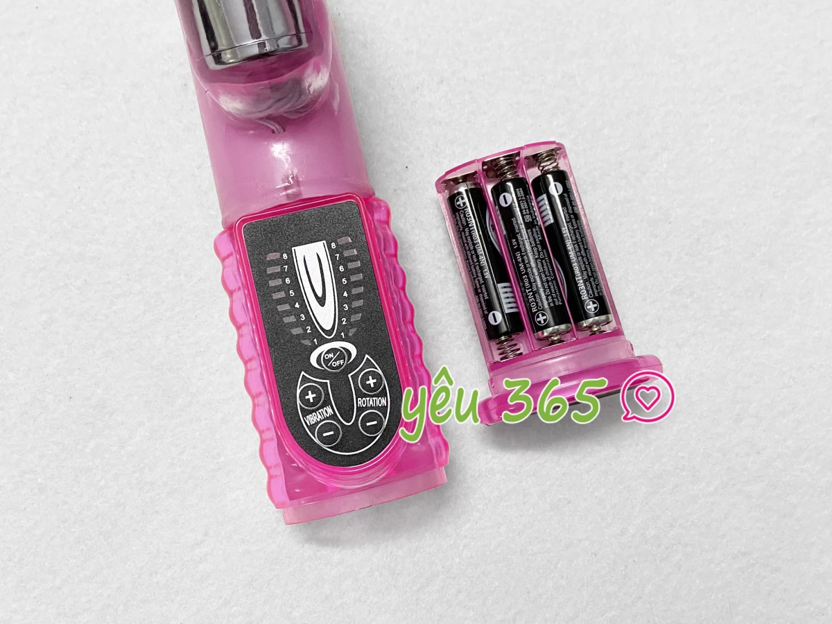 Dương vật giả có nhánh đa năng Lovely 16 chế độ pin sạc