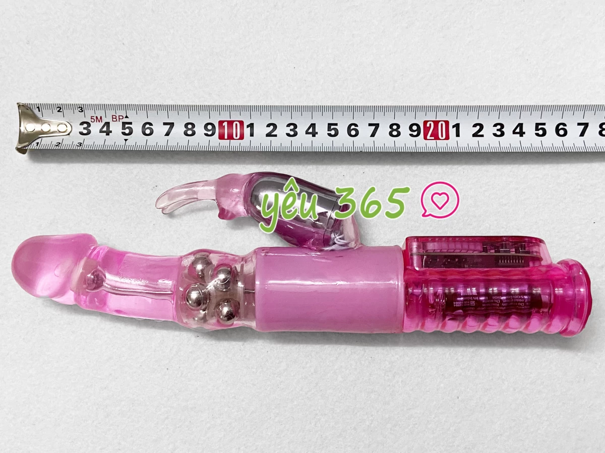 Dương vật giả có nhánh đa năng Lovely 16 chế độ pin sạc