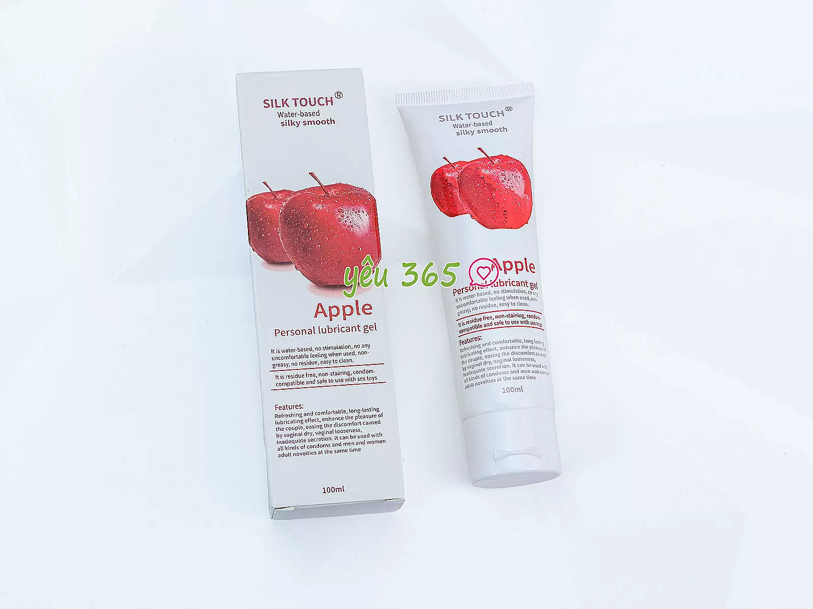 Gel bôi trơn hương táo 100ml