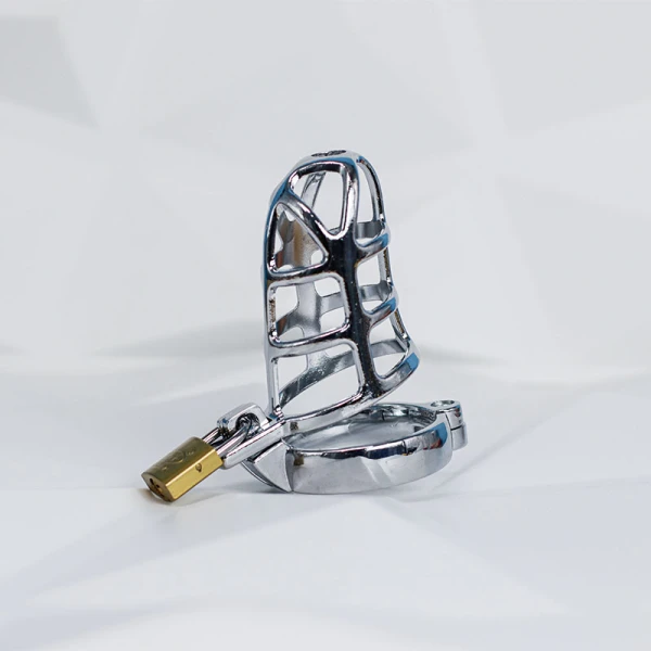 Vòng đeo dương vật Inox có móc khóa