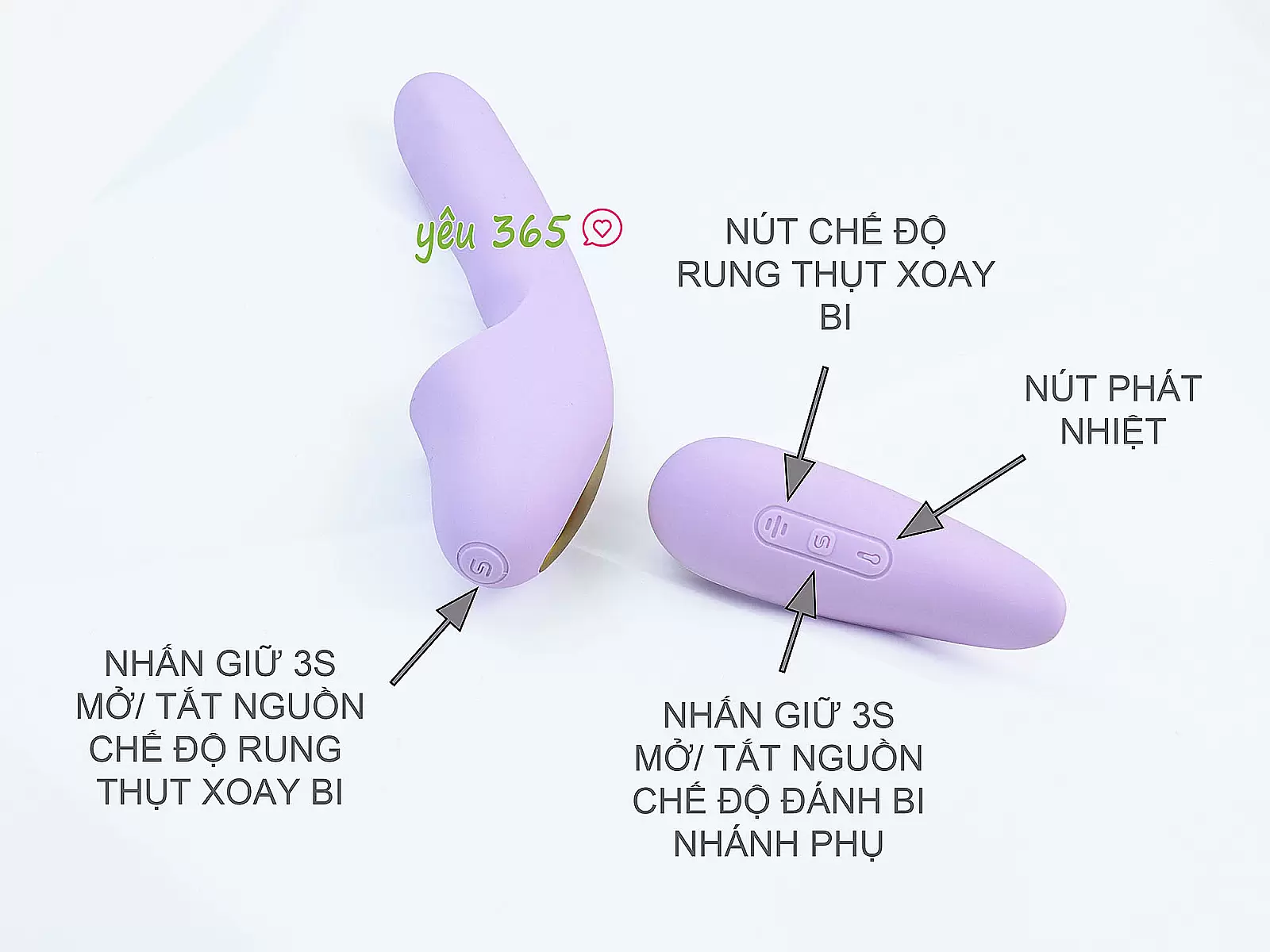 Máy massage điểm G Svakom Duoglow đa năng điều khiển từ xa qua App