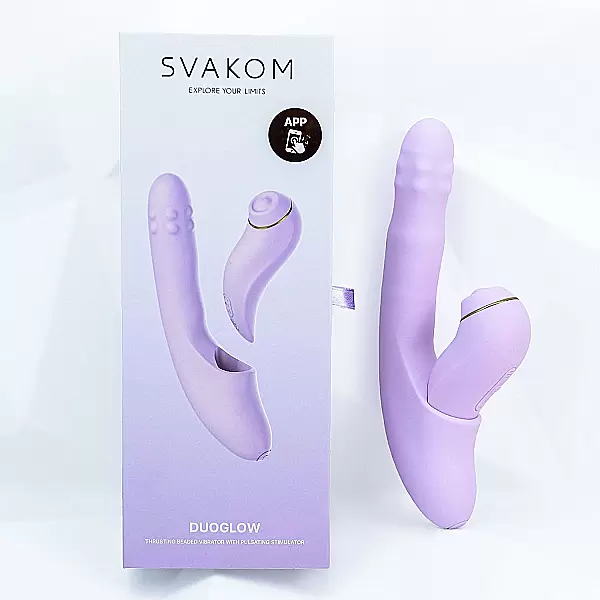 Máy massage điểm G Svakom Duoglow đa năng điều khiển từ xa qua App