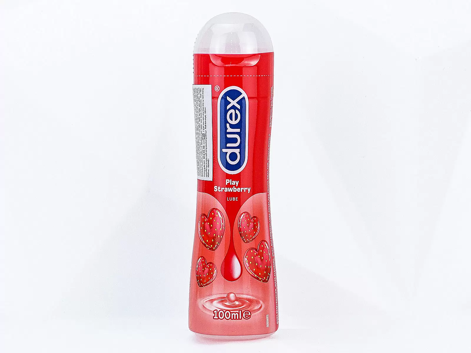 Gel bôi trơn DUREX Play Saucy Strawberry gốc nước mềm mịn hỗ trợ tạo cảm giác tự nhiên
