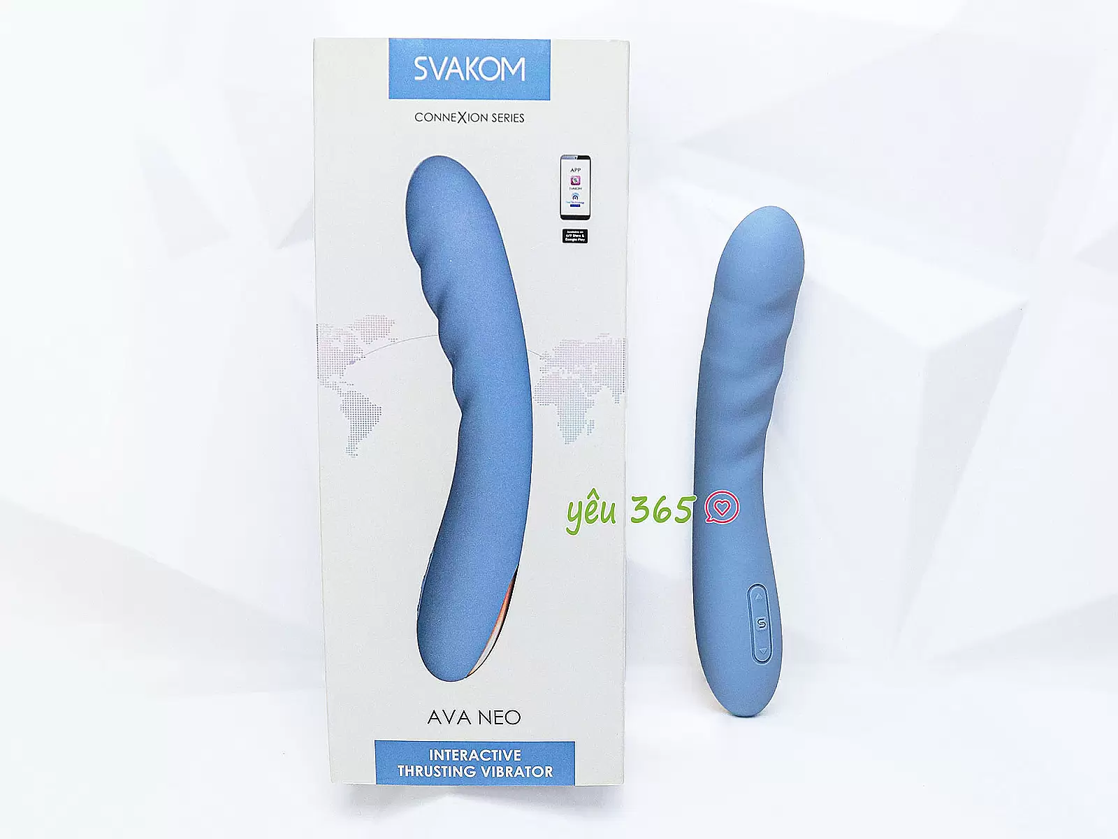 Máy massage Svakom Ava Neo kết nối qua App rung thụt đa chế độ