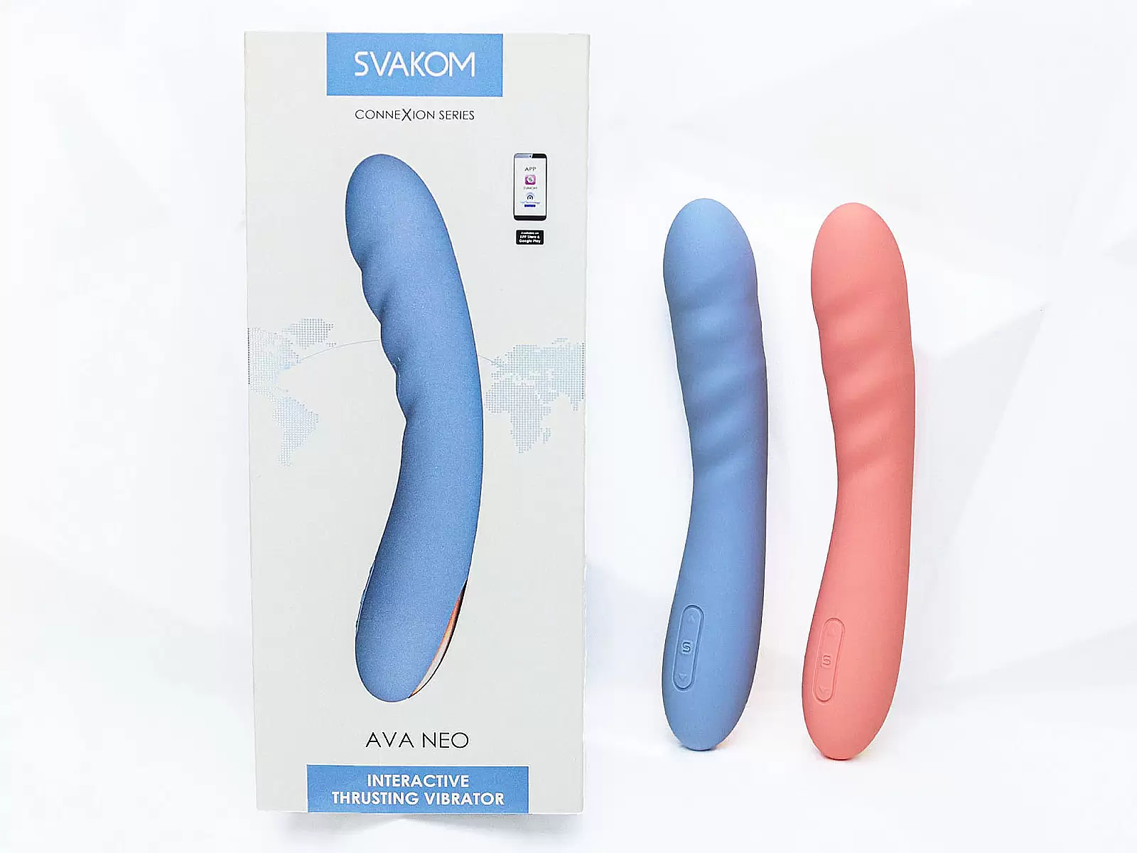 Máy massage Svakom Ava Neo kết nối qua App rung thụt đa chế độ