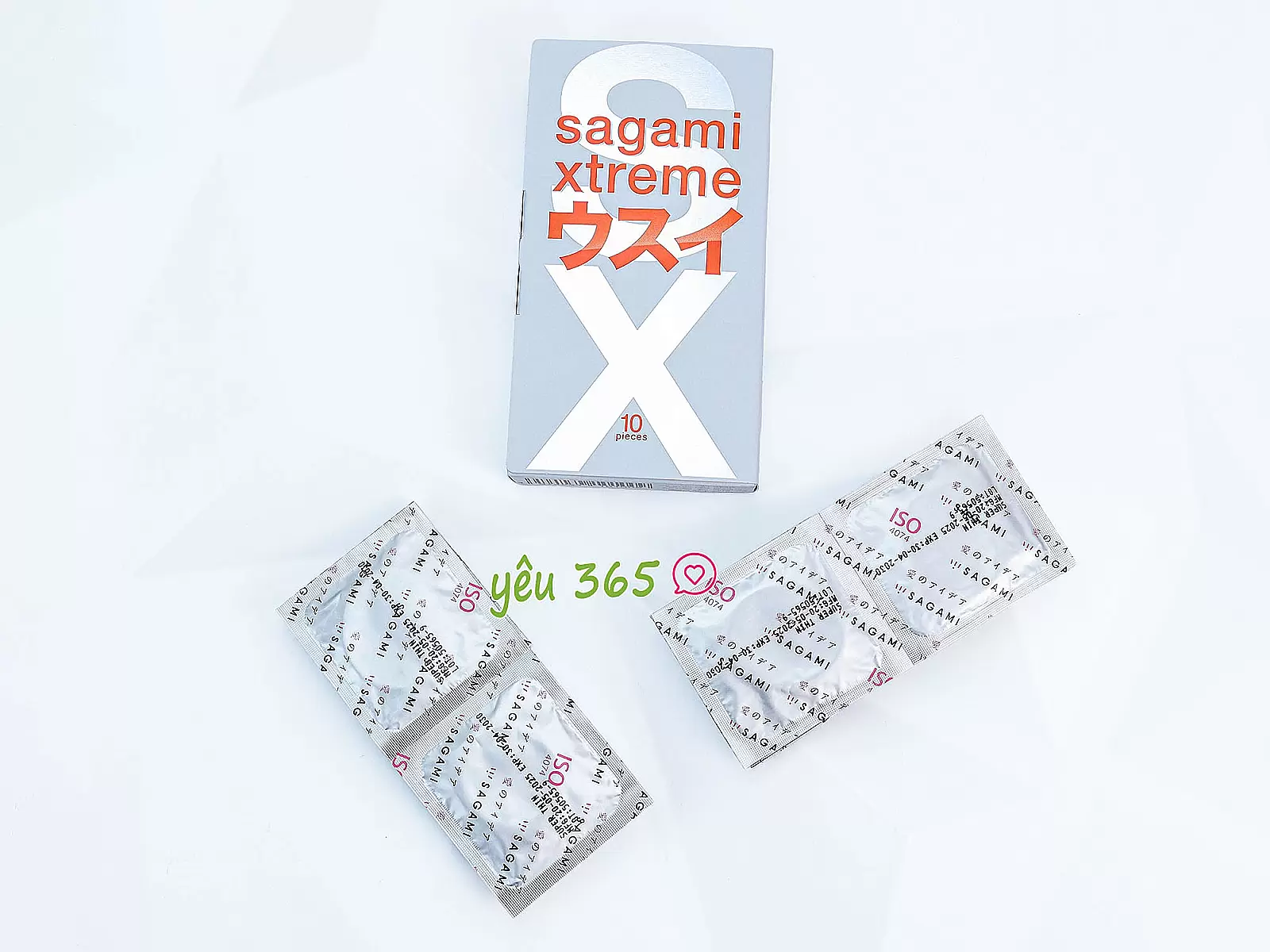 Bao cao su Sagami Xtreme hộp 10 bao