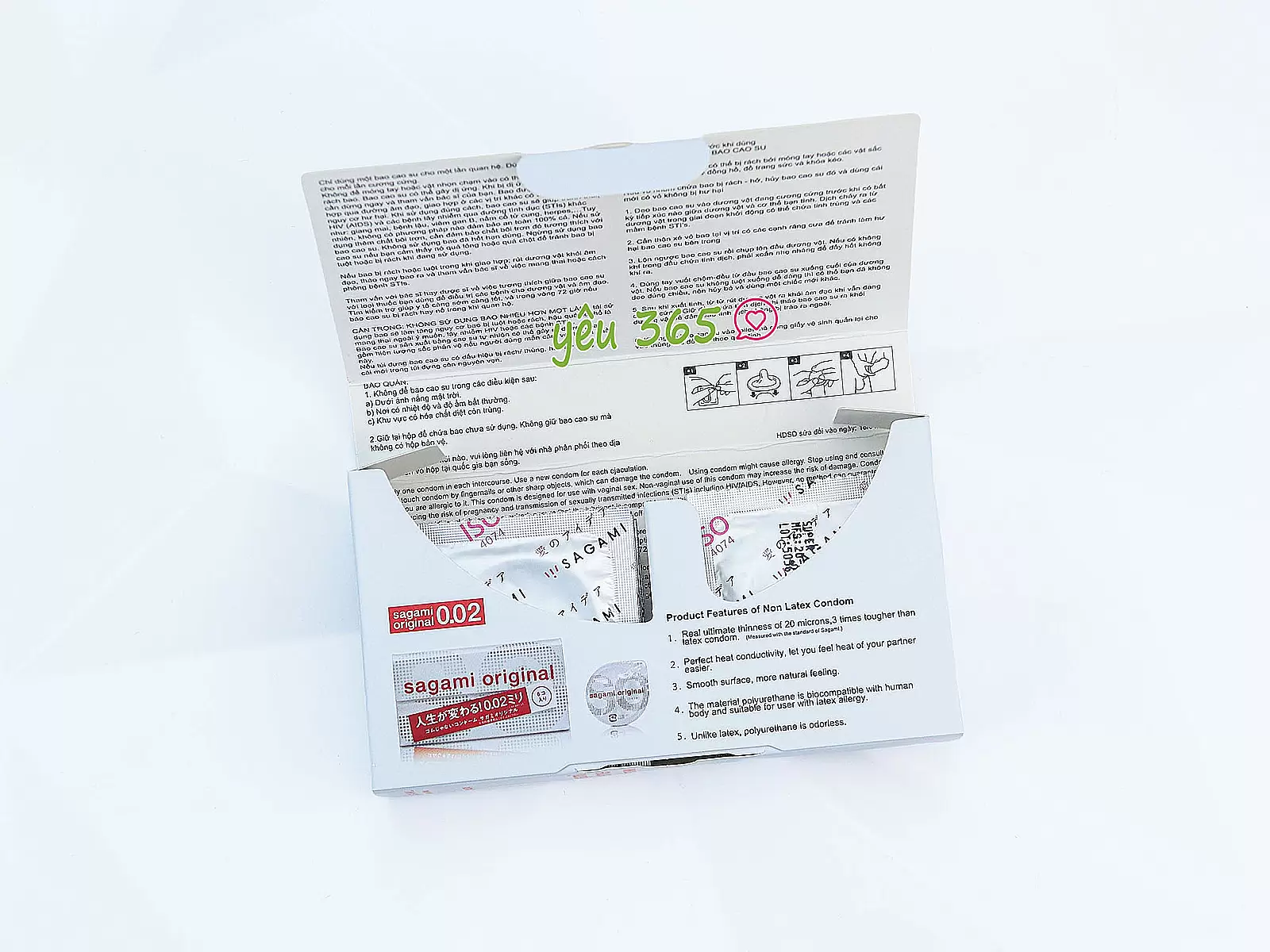 Bao cao su Sagami Xtreme hộp 10 bao