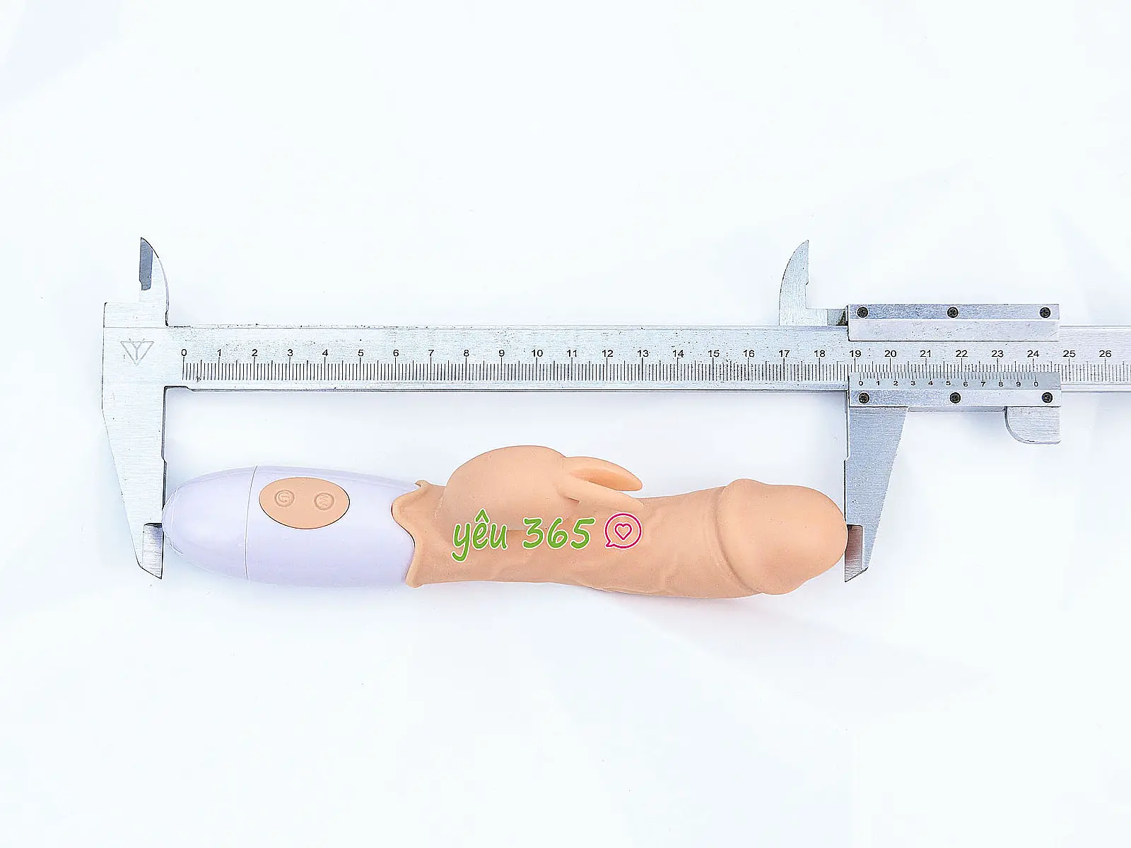 Dương vật giả đa năng có nhánh Easter Bunny rung nhiều chế độ