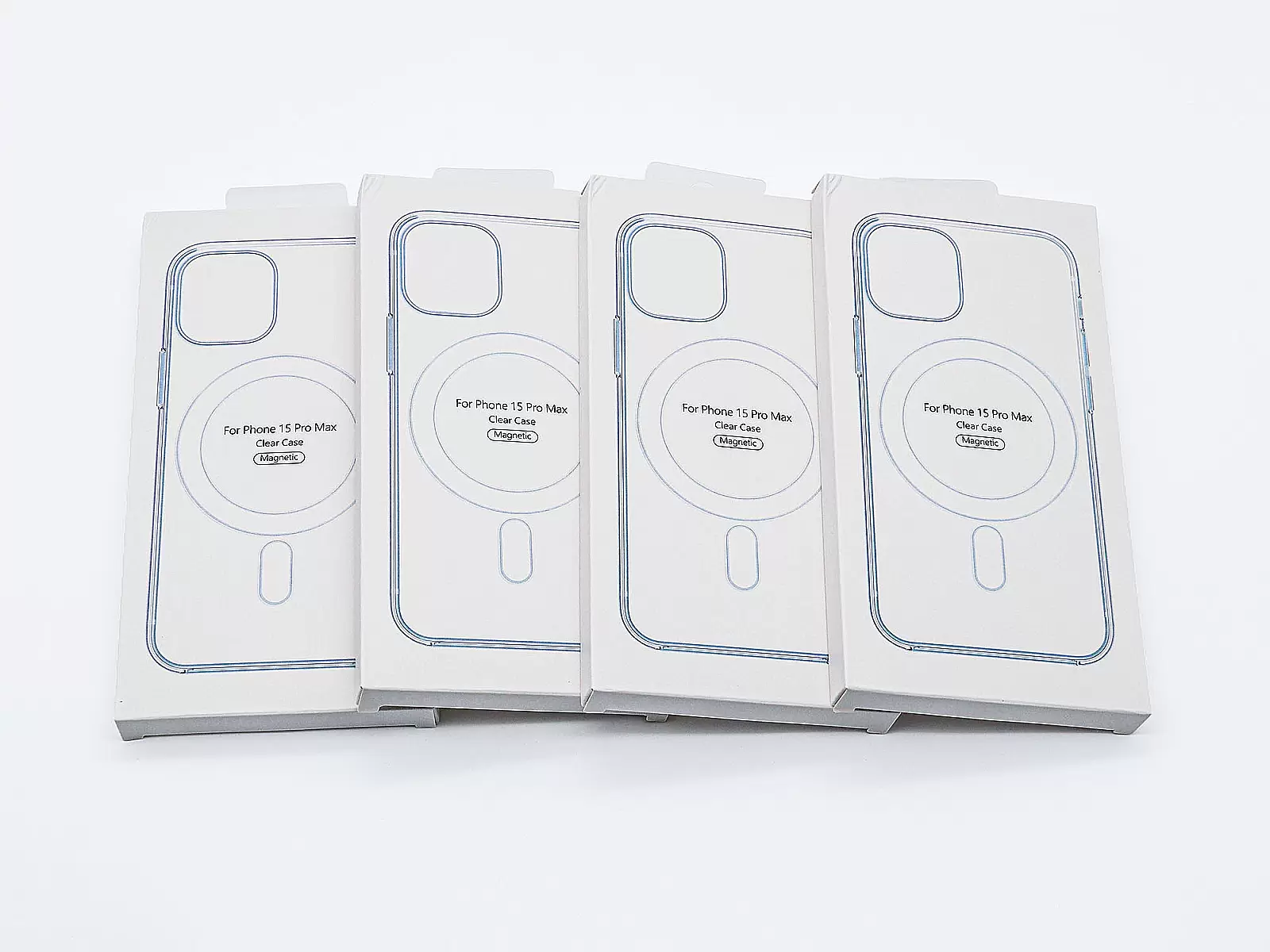 Ốp lưng Clear Case Magnetic trong suốt dành cho iPhone 15 Pro Max