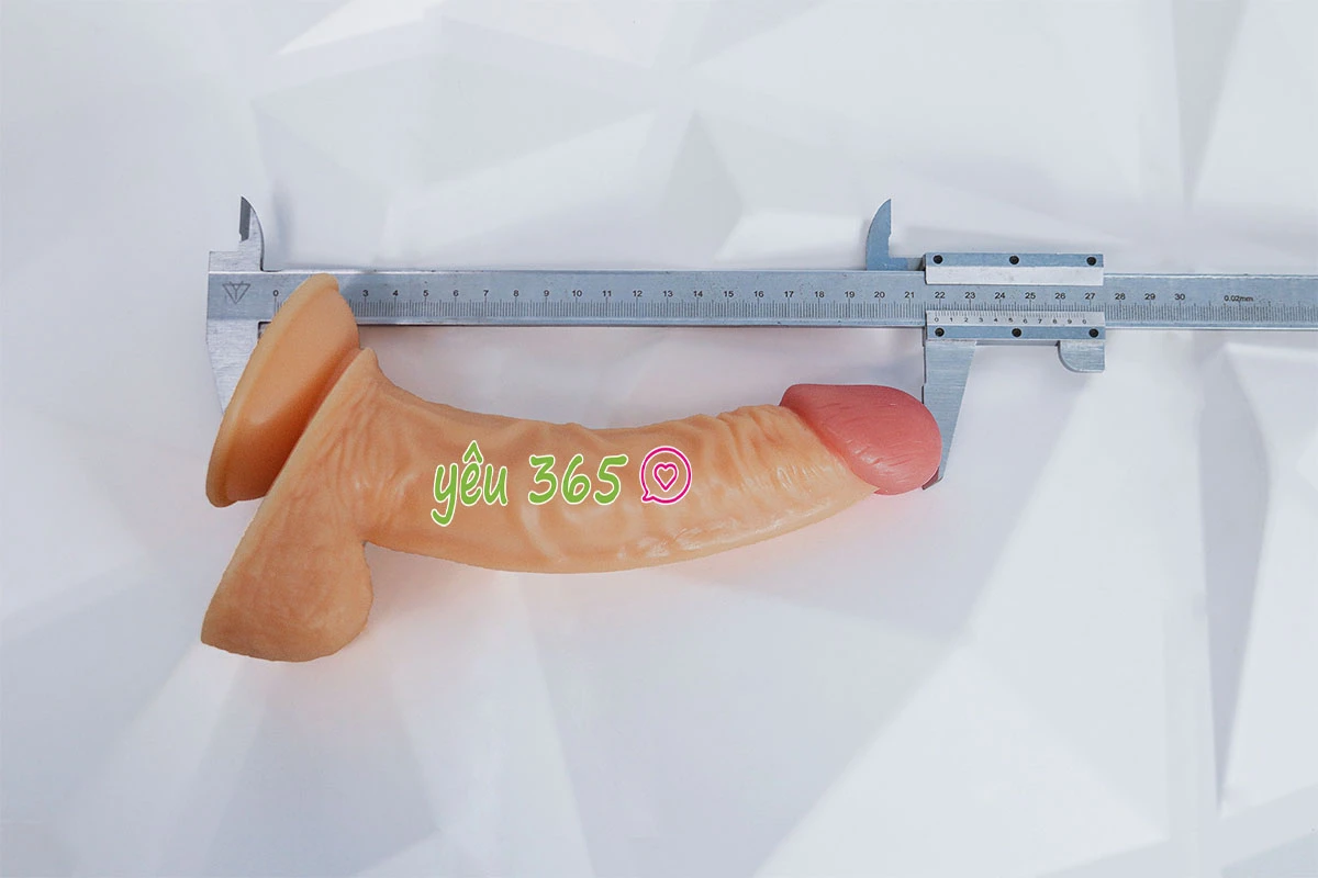 Dương vật giả có đế Lovetoy Real Extreme 8.5inch có rung