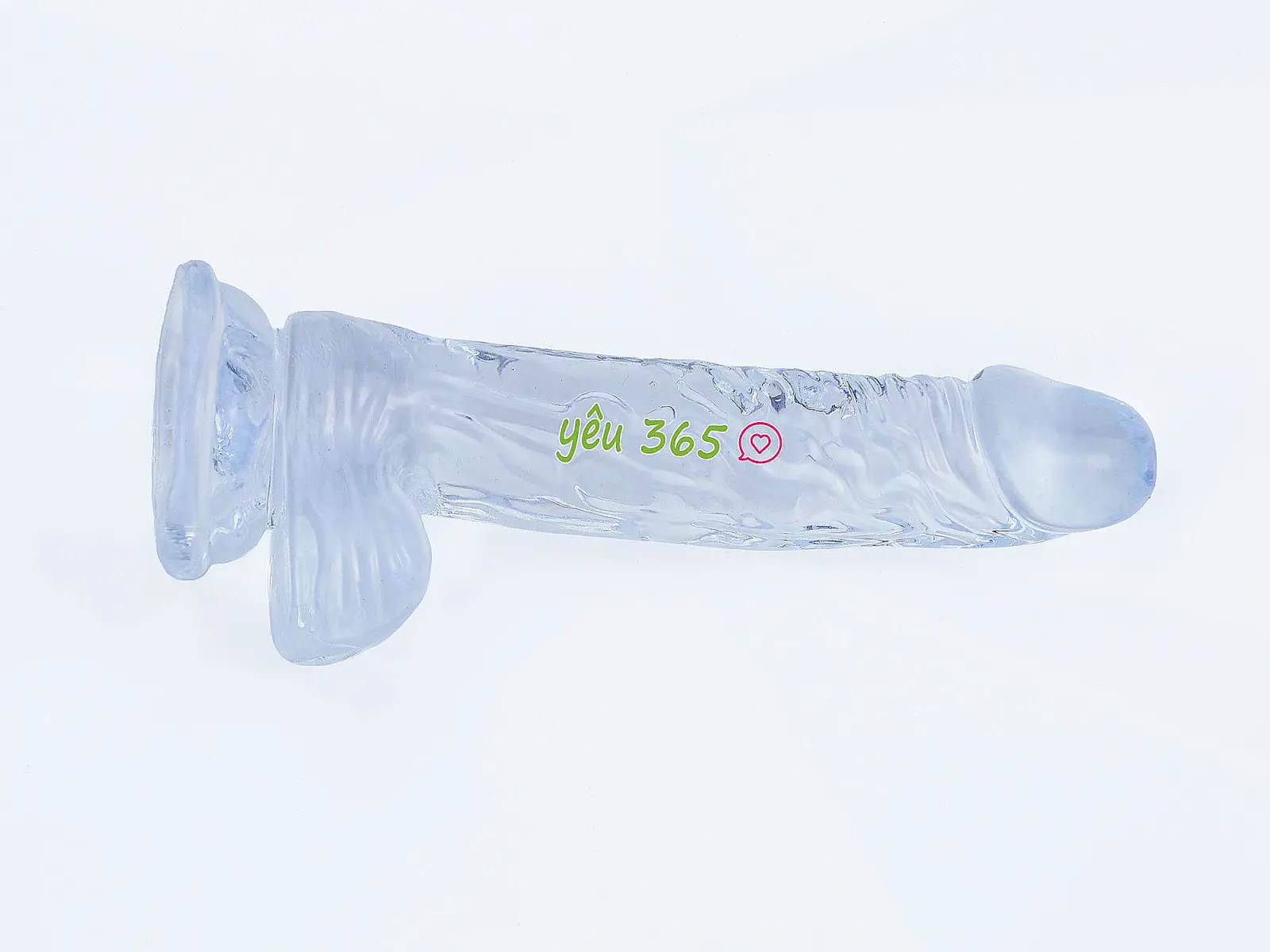 Dương vật giả có đế trong suốt