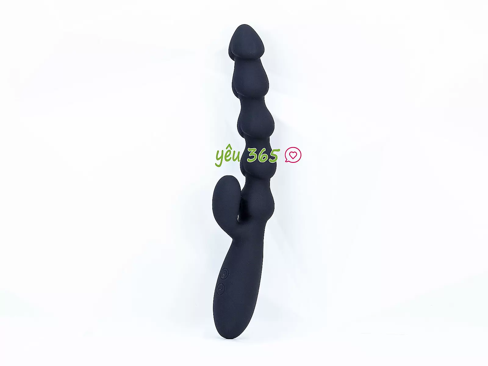 Máy rung massage Threaded hậu môn 2 nhánh pin sạc
