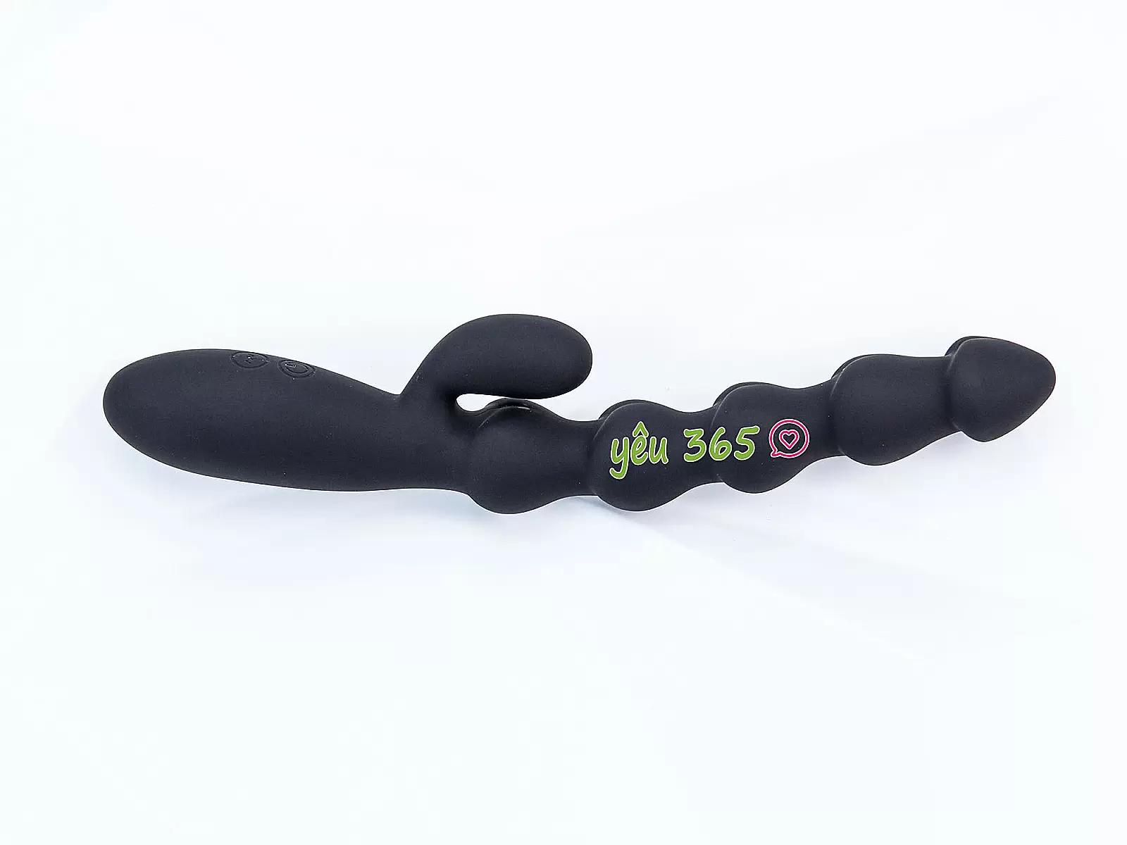 Máy rung massage Threaded hậu môn 2 nhánh pin sạc
