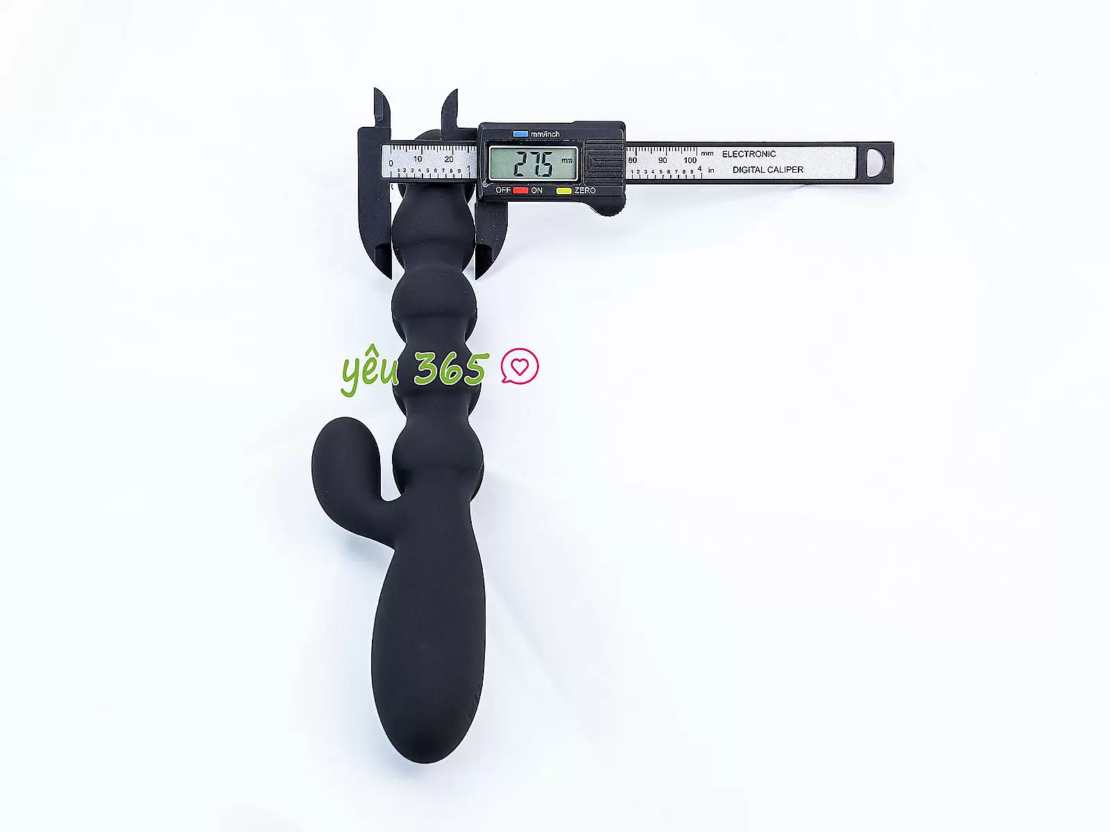 Máy rung massage Threaded hậu môn 2 nhánh pin sạc