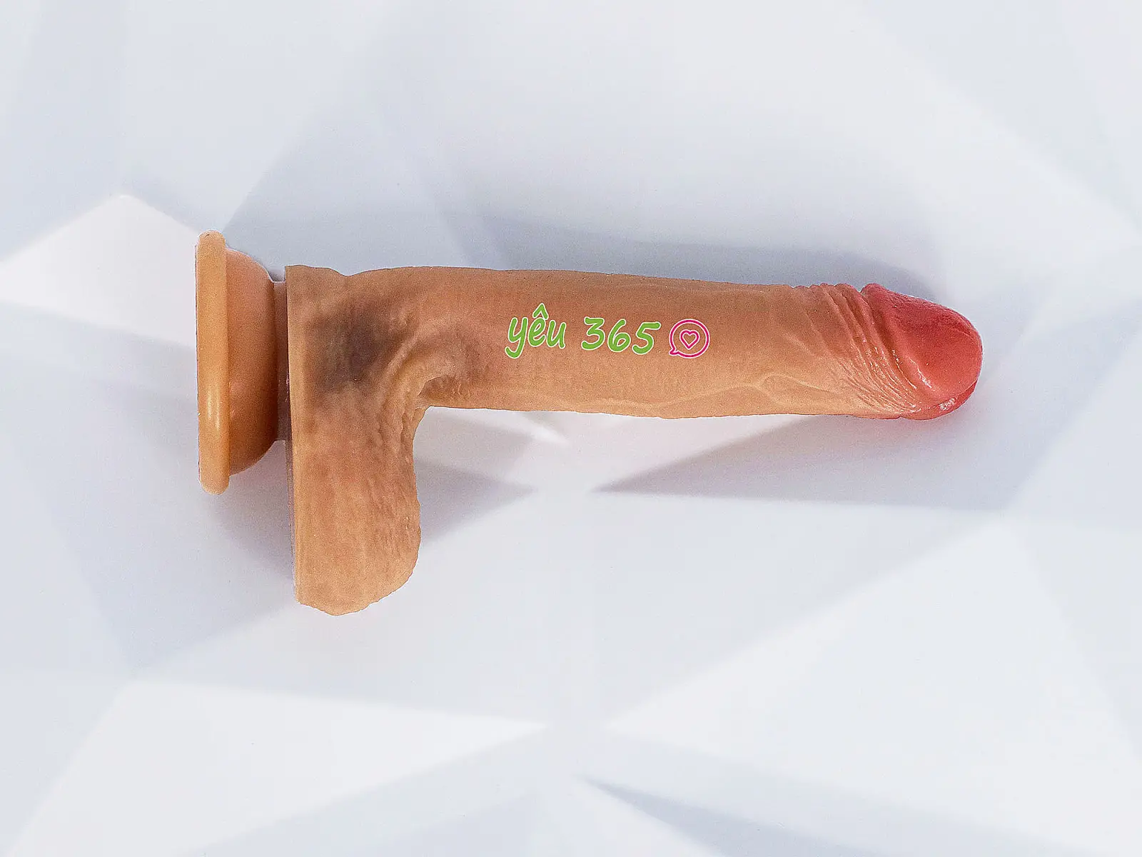 Dương vật giả có đế Lovetoy Nature Cock 7 inch có bìu