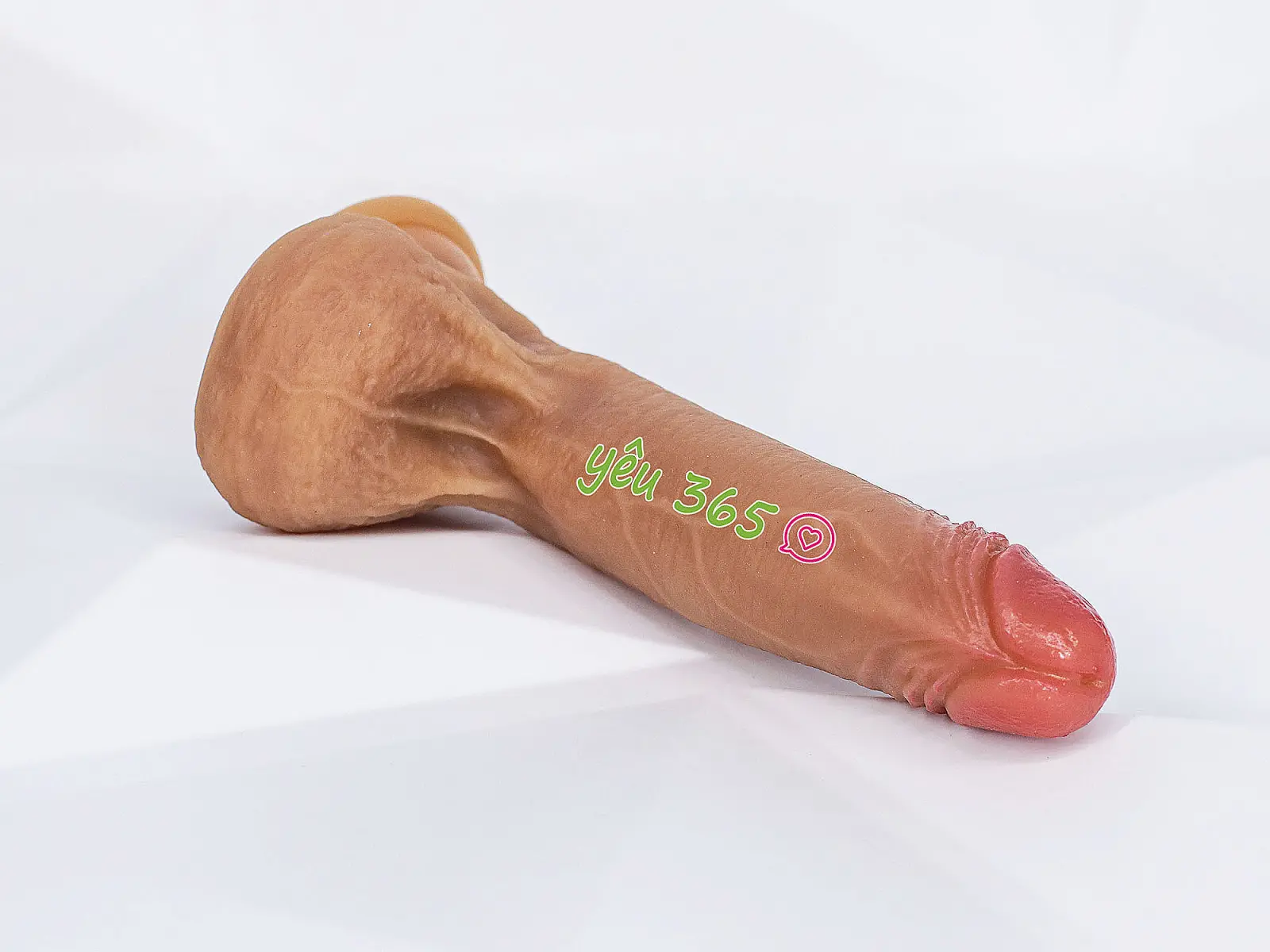 Dương vật giả có đế Lovetoy Nature Cock 7 inch có bìu
