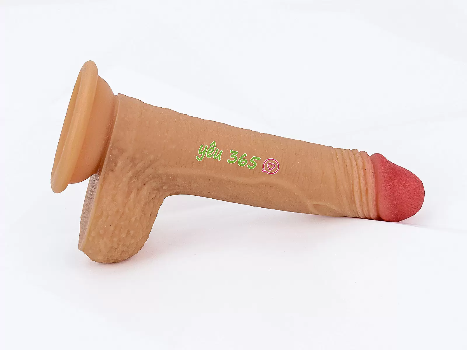 Dương vật giả có đế Lovetoy Nature Cock 7 inch có bìu