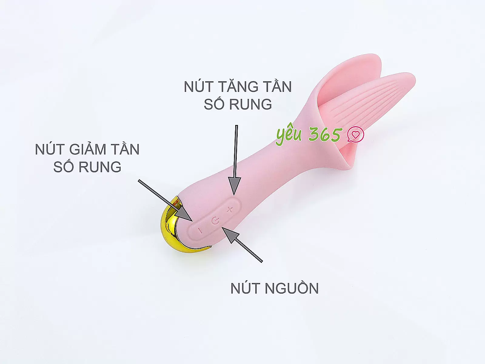 Lưỡi liếm massage Flower Tongue rung nhiều chế độ