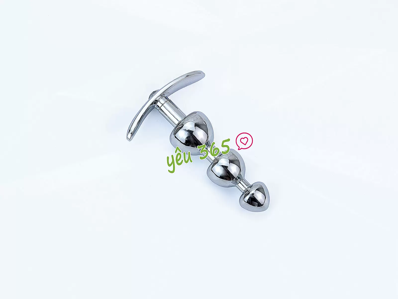 Dụng cụ kích thích hậu môn 3 điểm inox siêu sướng