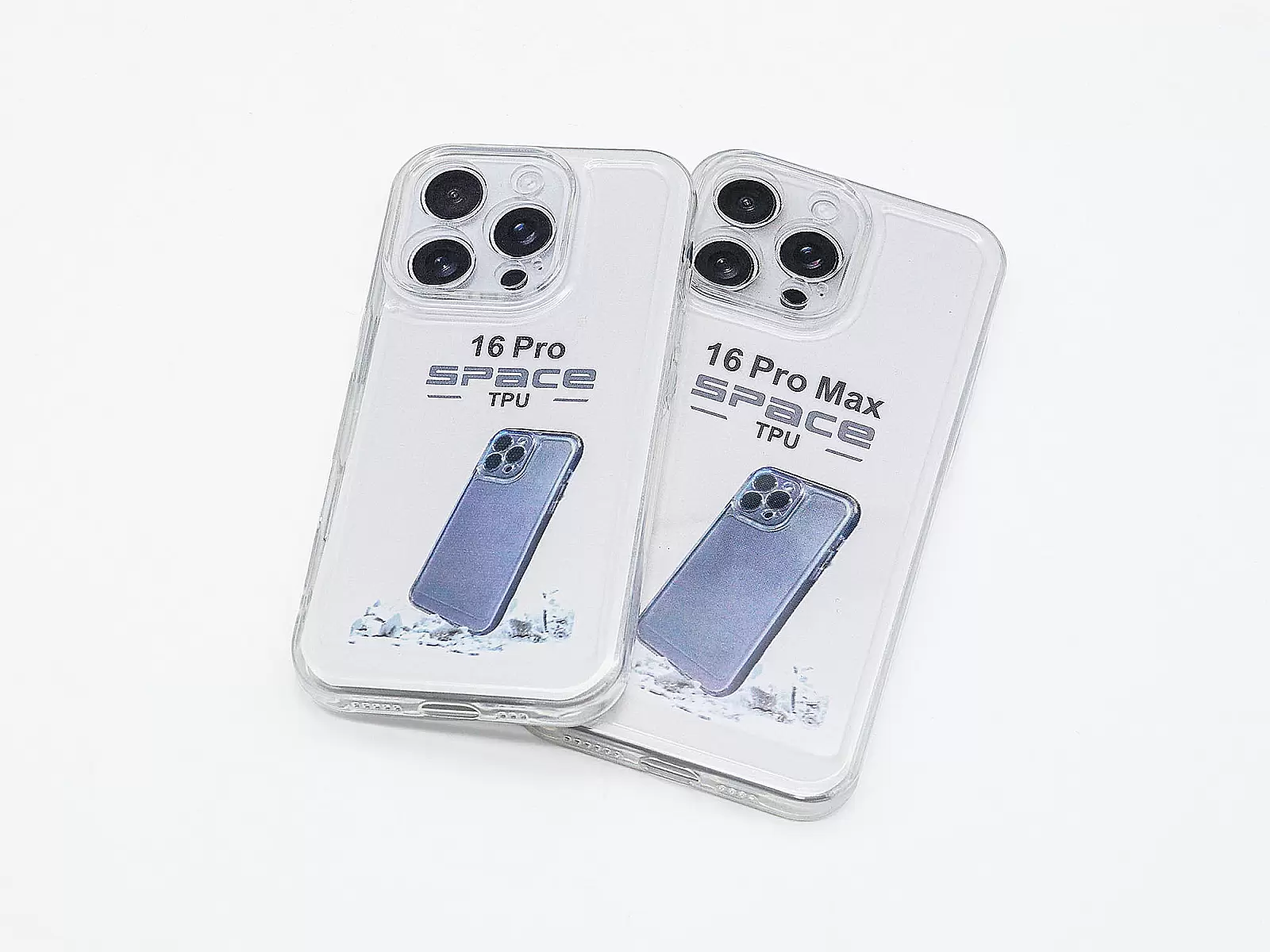 Ốp lưng TPU Space trong suốt cho iPhone 16 Pro