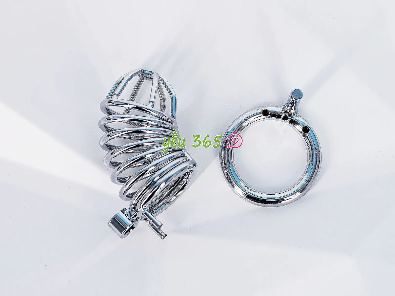 Đồ chơi bạo dâm khóa dương vật inox KDV01