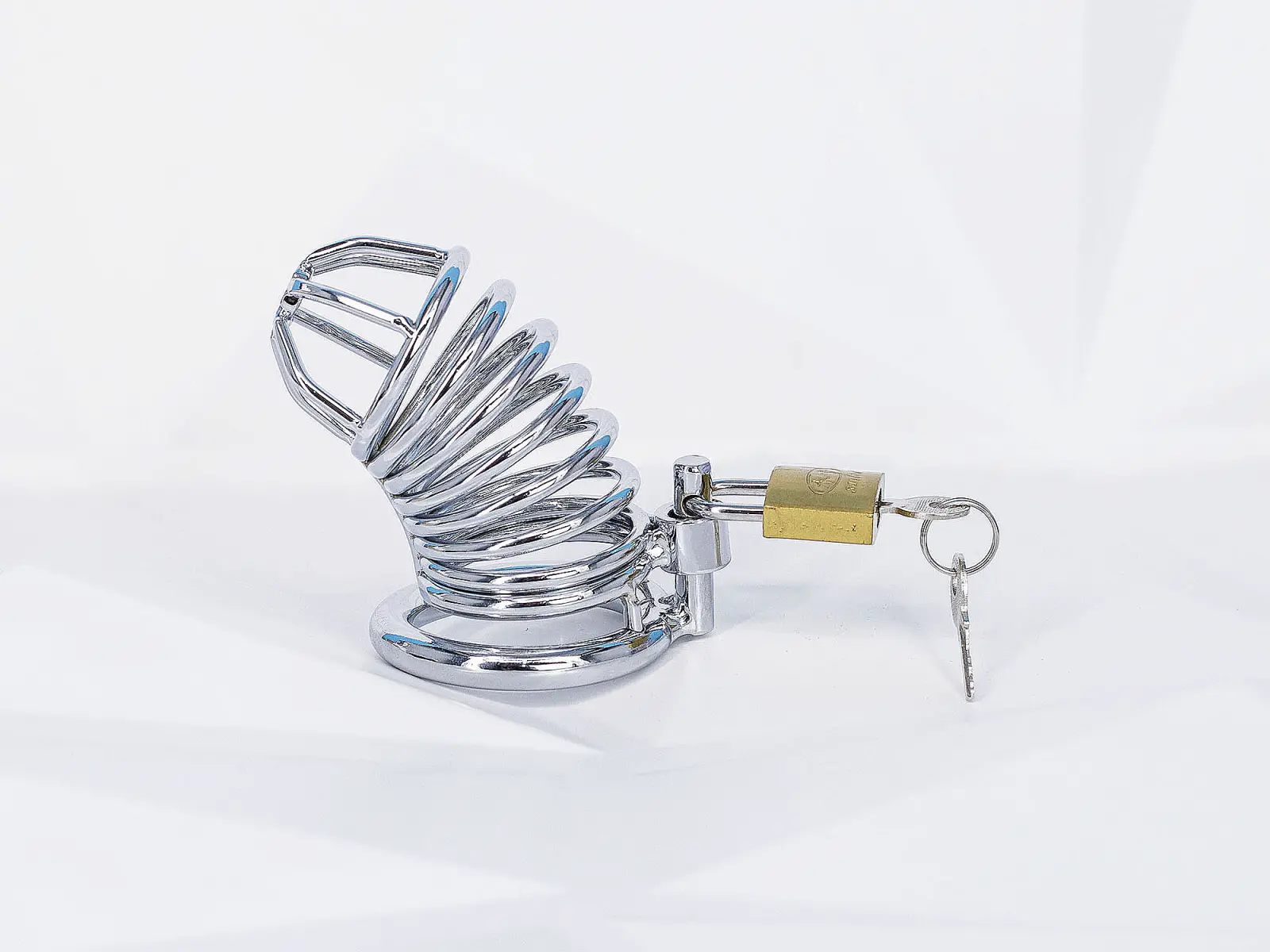 Đồ chơi bạo dâm khóa dương vật inox KDV01 mini