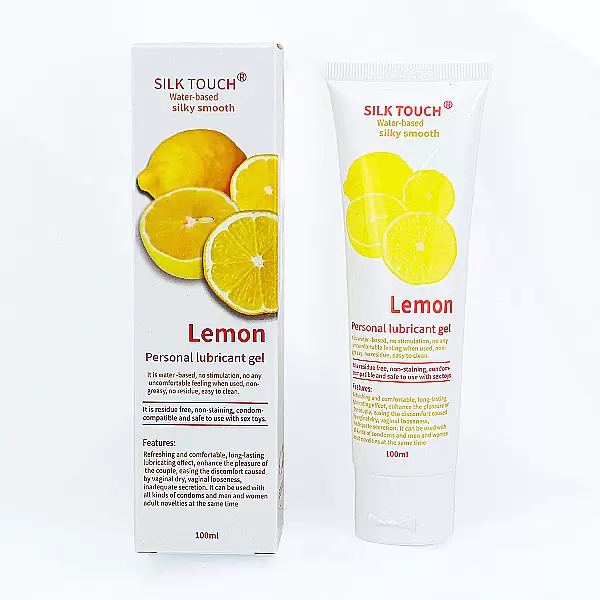 Gel Silk Touch hương chanh 100ml – bôi trơn gốc nước tươi mát