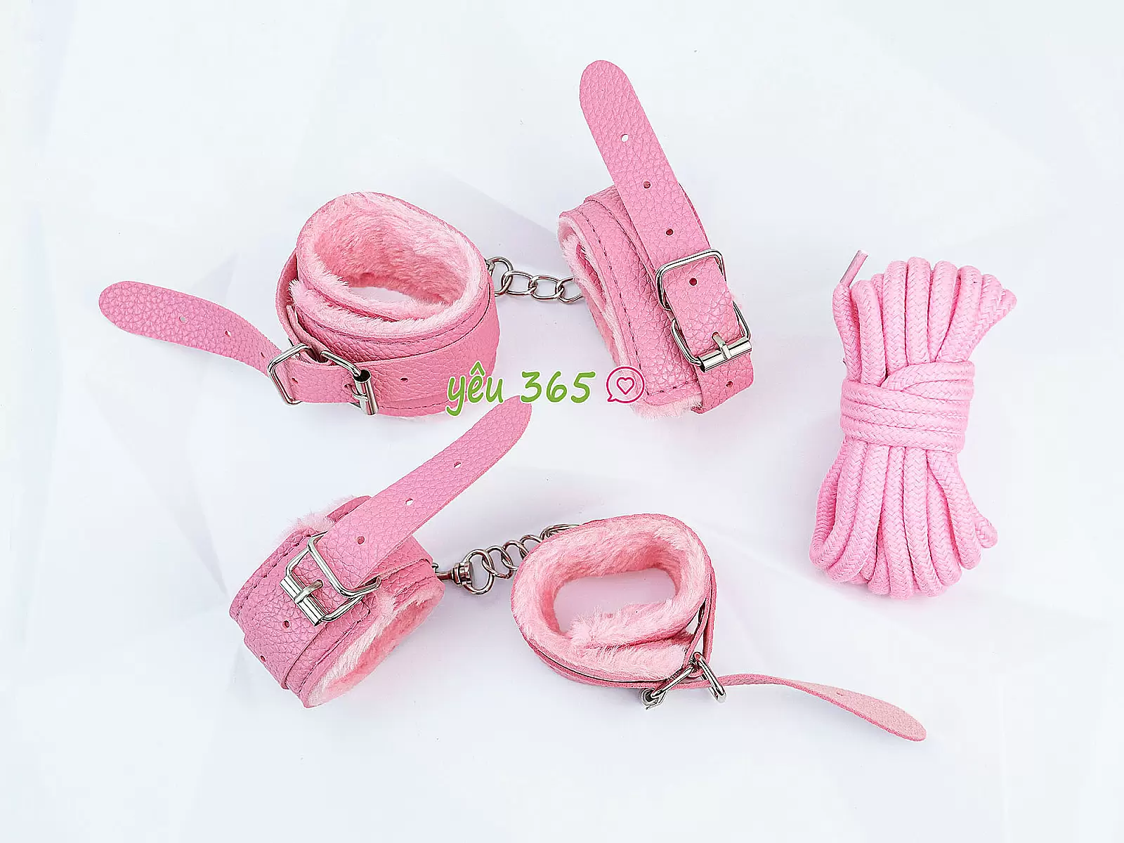 Bộ đồ chơi bạo dâm 10 món màu hồng gợi cảm