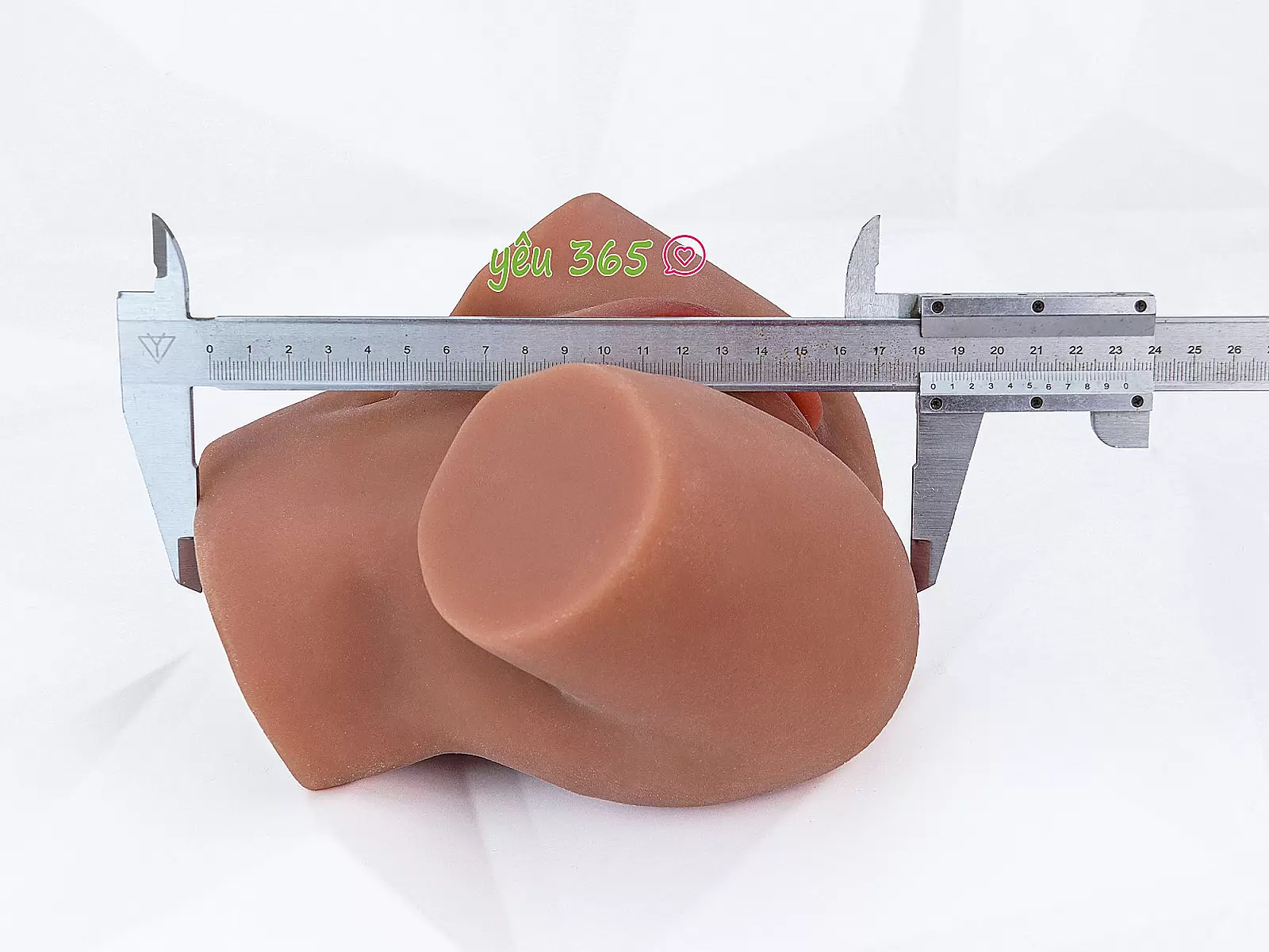 Âm đạo giả chổng mông nâu silicon đàn hồi và ôm khít rất chân thật