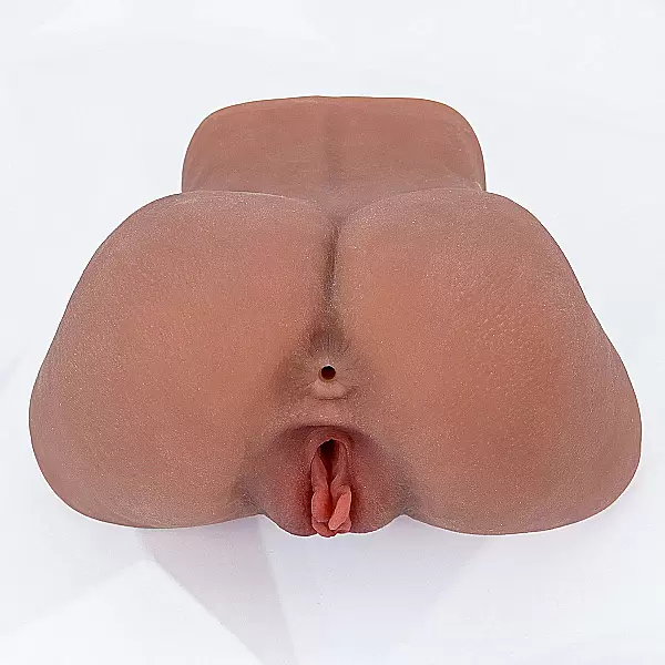 Âm đạo giả chổng mông nâu silicon đàn hồi và ôm khít rất chân thật