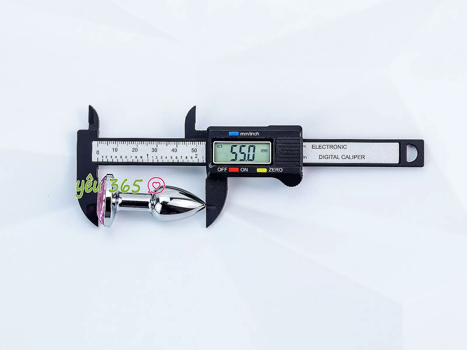 Sextoy kích hậu Inox mini có đế nhiều màu sắc