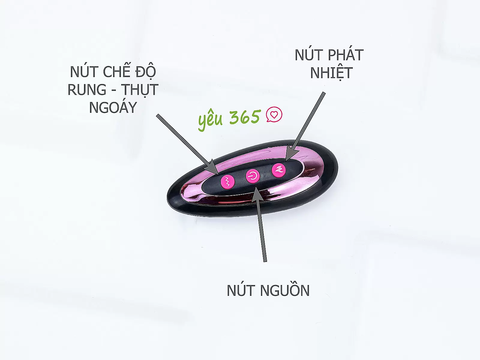 Dương vật giả có đế rung thụt cực mạnh phát nhiệt kèm điều khiển từ xa