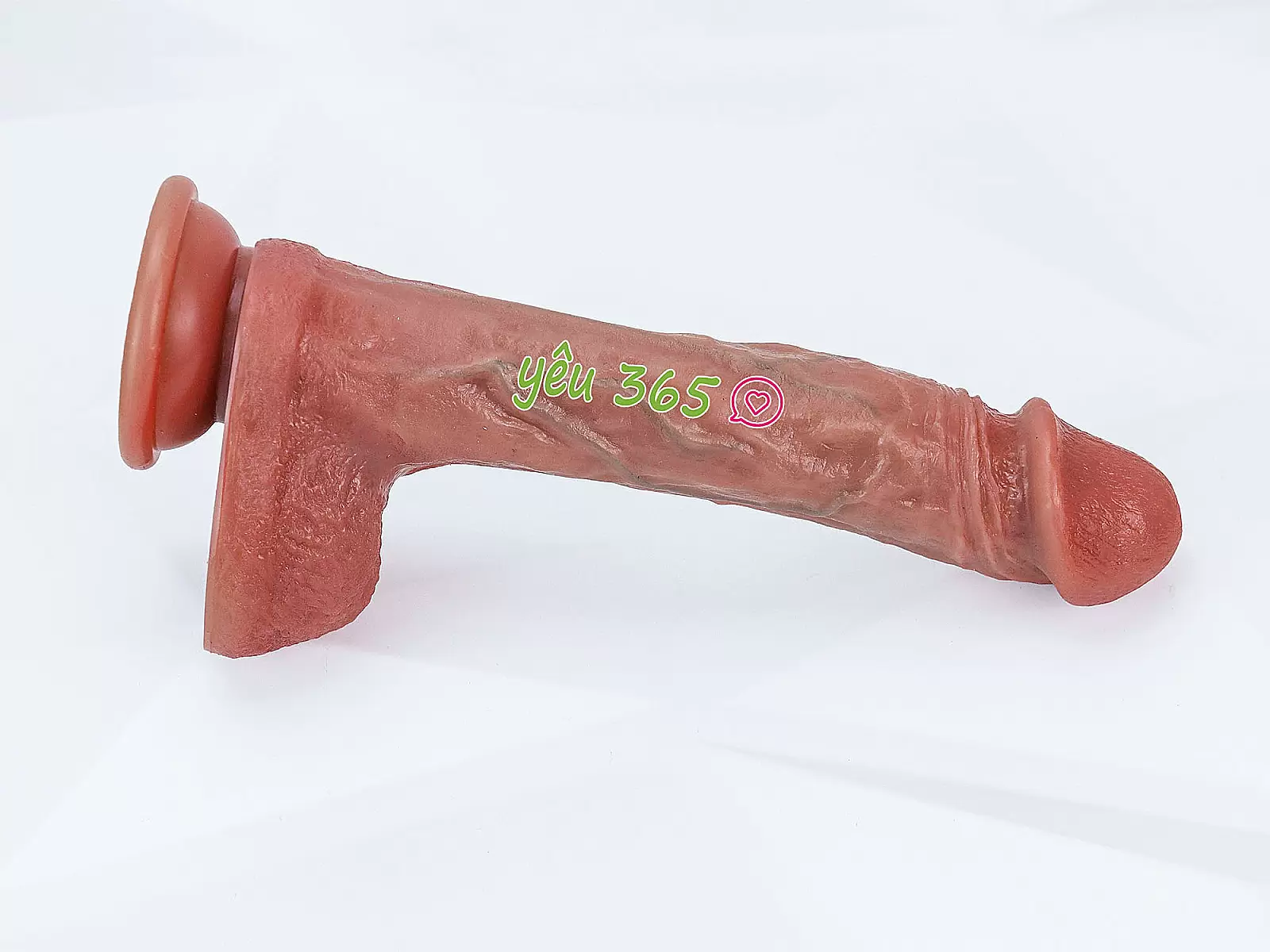 Dương vật giả có đế rung thụt cực mạnh phát nhiệt kèm điều khiển từ xa