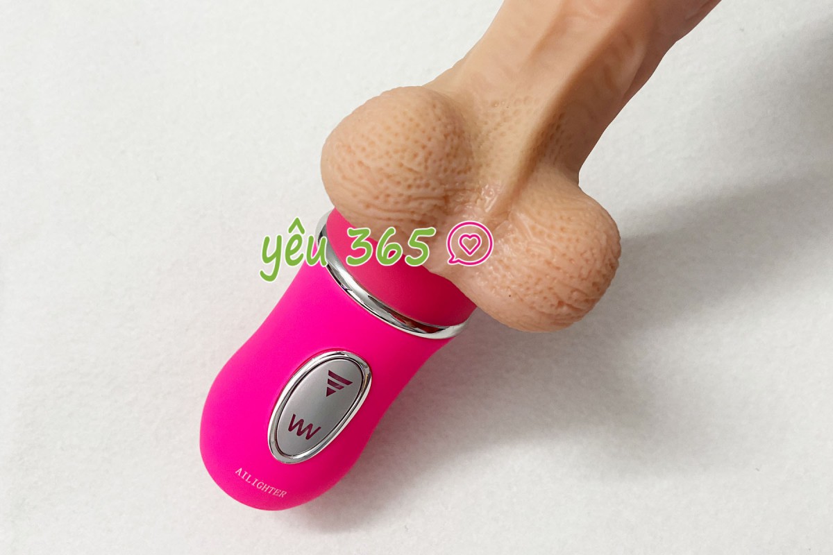 Dương vật giả rung thụt, phát nhiệt Ailighter 4