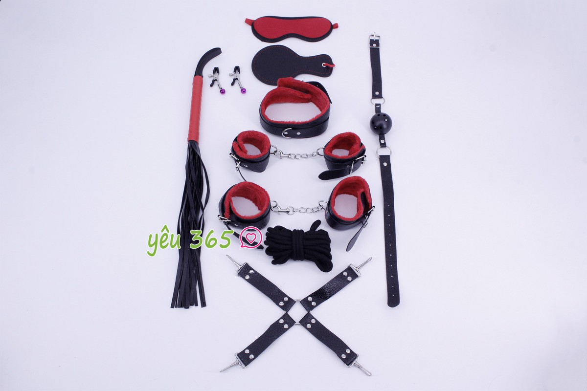 Bộ dụng cụ bạo dâm 10 món BD10 1