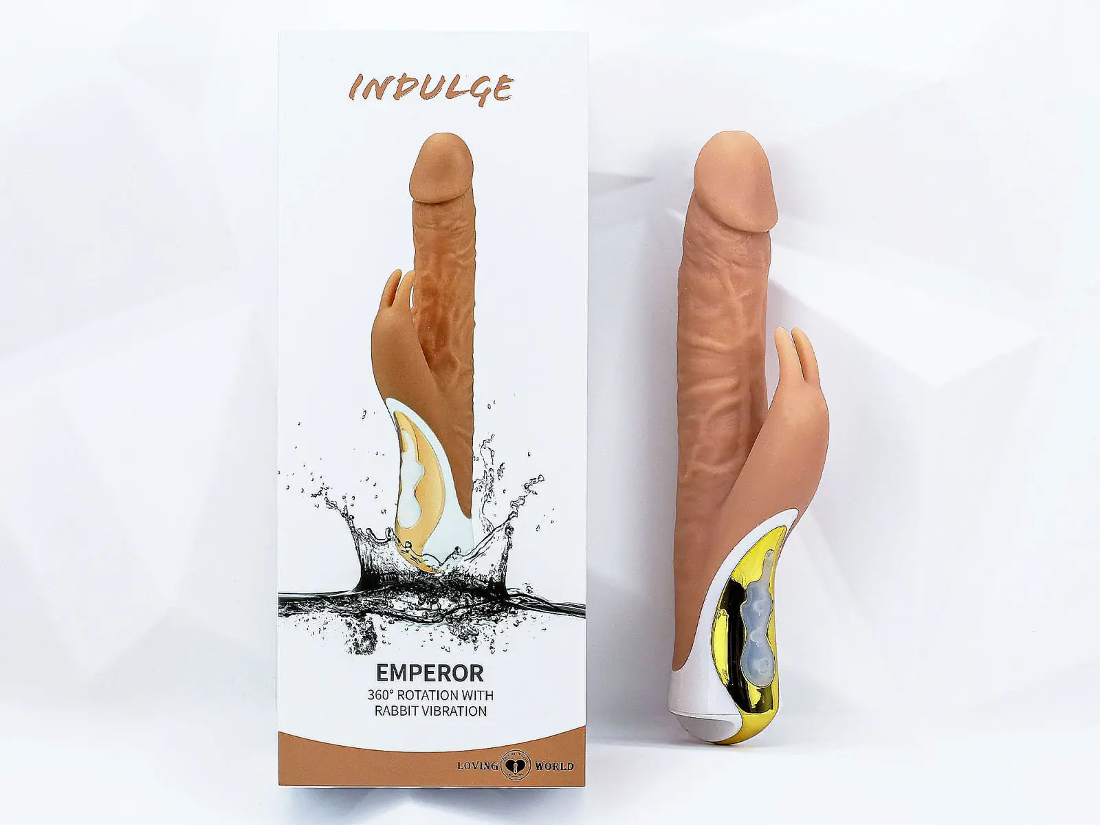 Cu premium đa năng Emperor rung điện ngoáy 360 độ mini