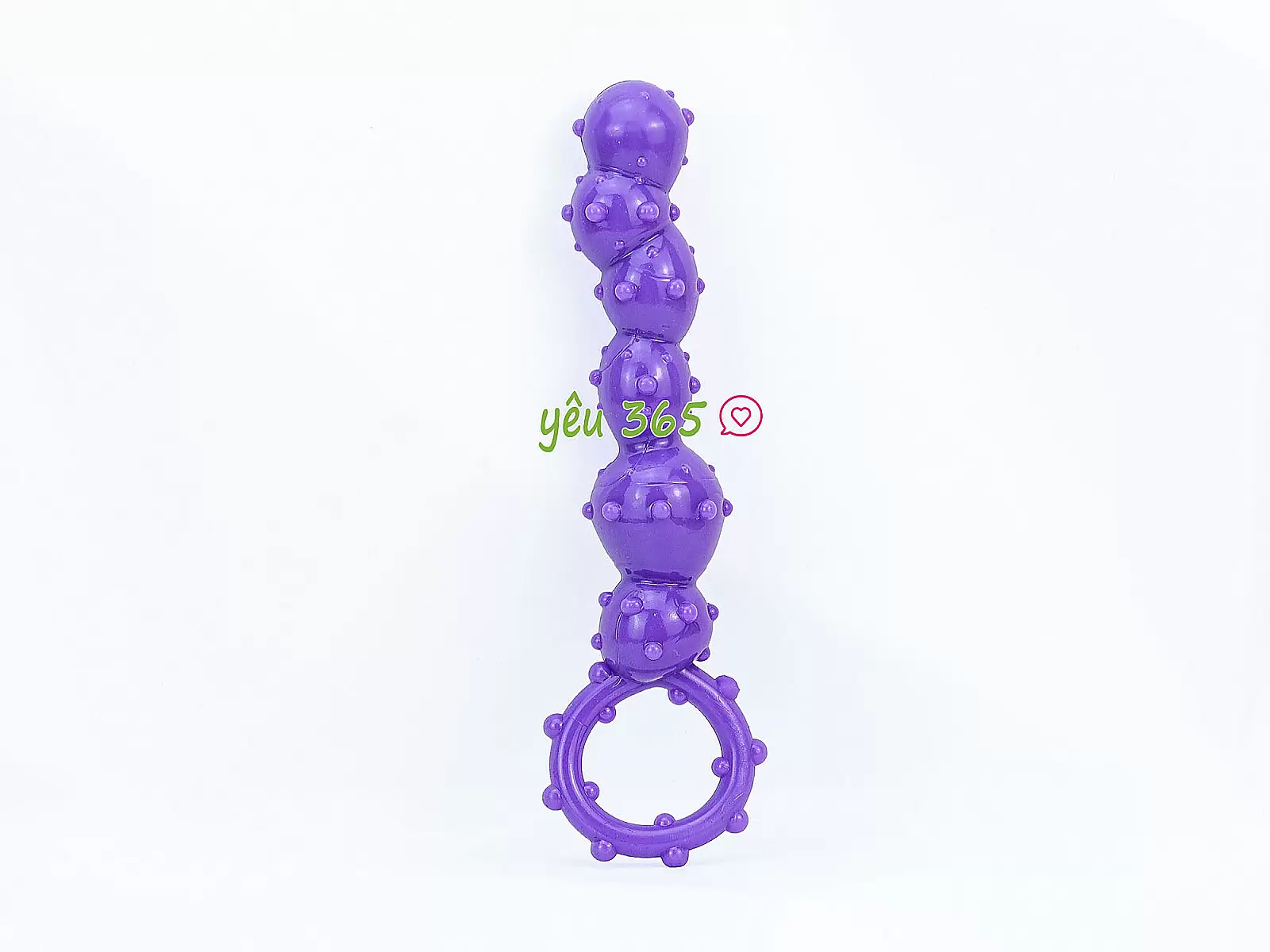 Dụng cụ kích thích hậu môn bi gai xoắn silicon Anal Beads