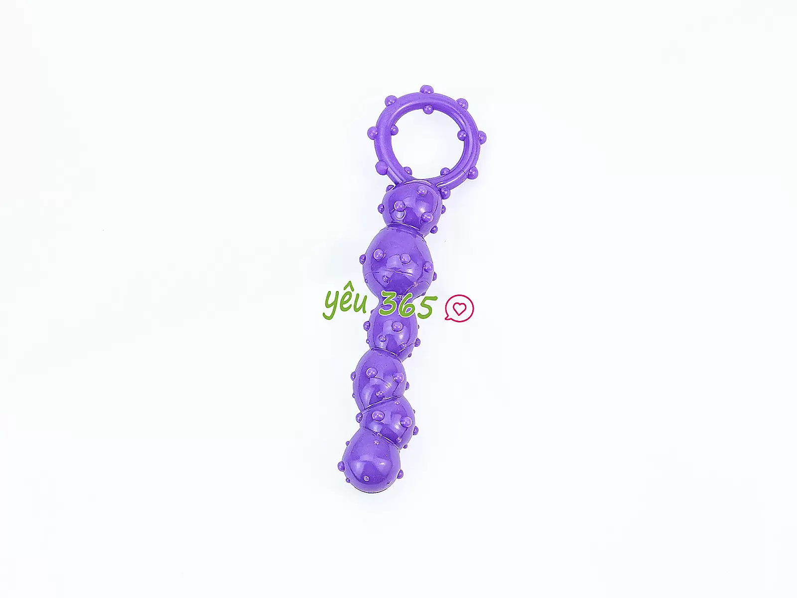 Dụng cụ kích thích hậu môn bi gai xoắn silicon Anal Beads