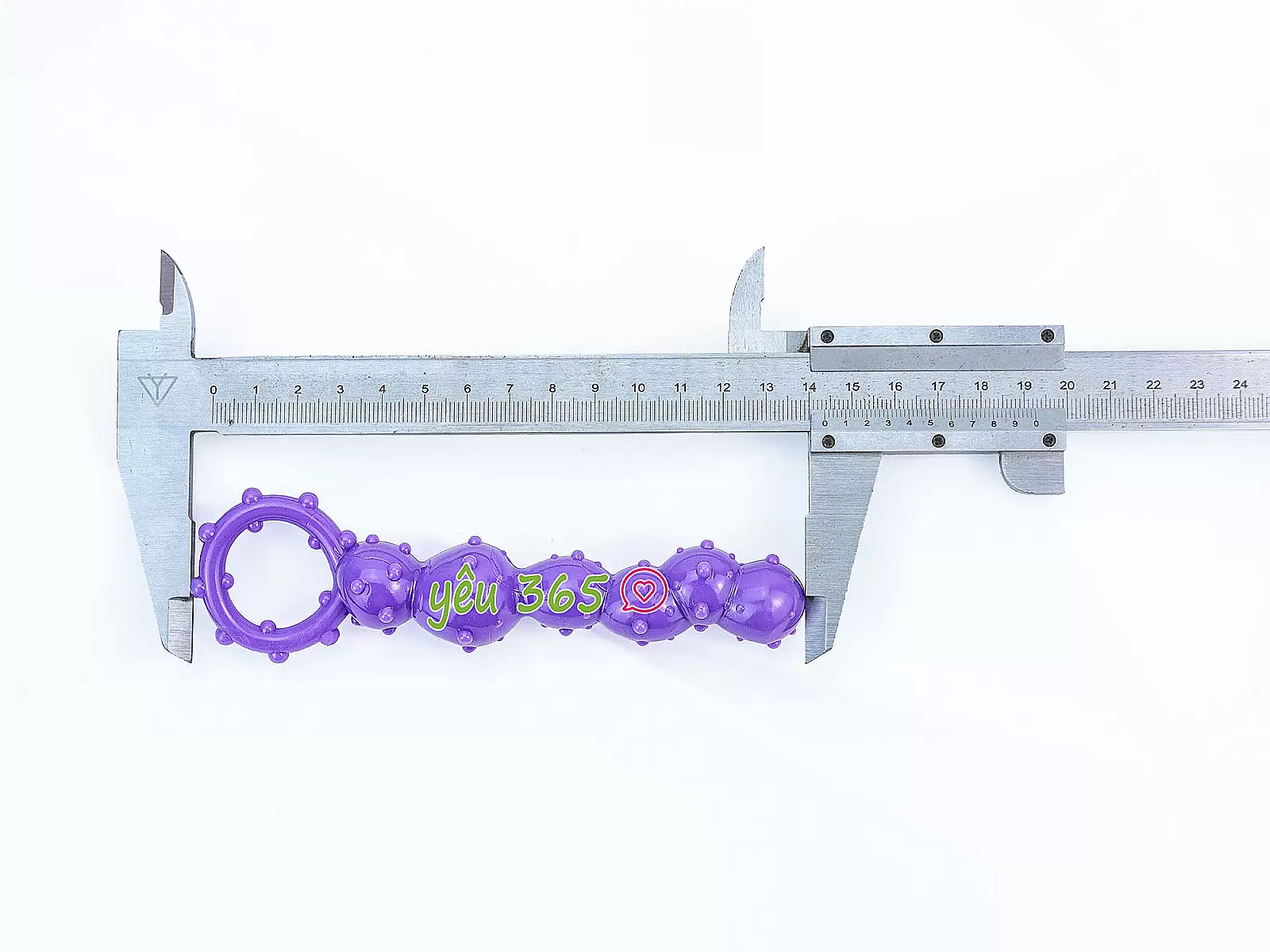 Dụng cụ kích thích hậu môn bi gai xoắn silicon Anal Beads