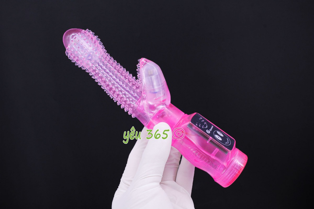 Sex toy dương vật giả rung ngoáy Tease có gai 3