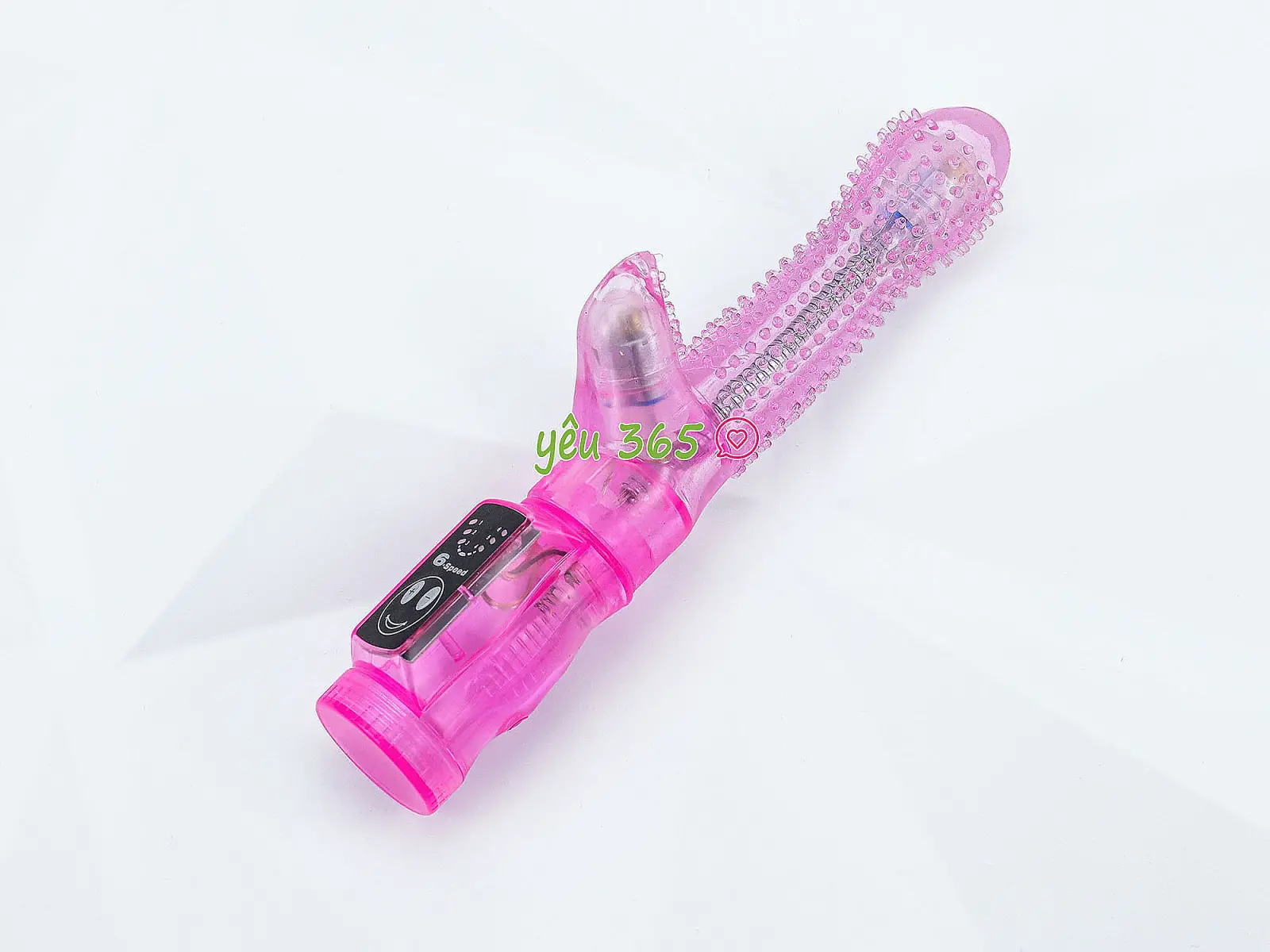 Dương vật giả rung Tease có nhánh kèm gai ma sát kích thích