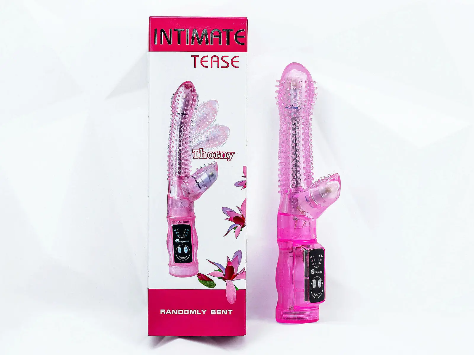 Dương vật giả rung đa tần Tease có nhánh kèm gai ma sát massage đánh thức cảm giác hàng authentic