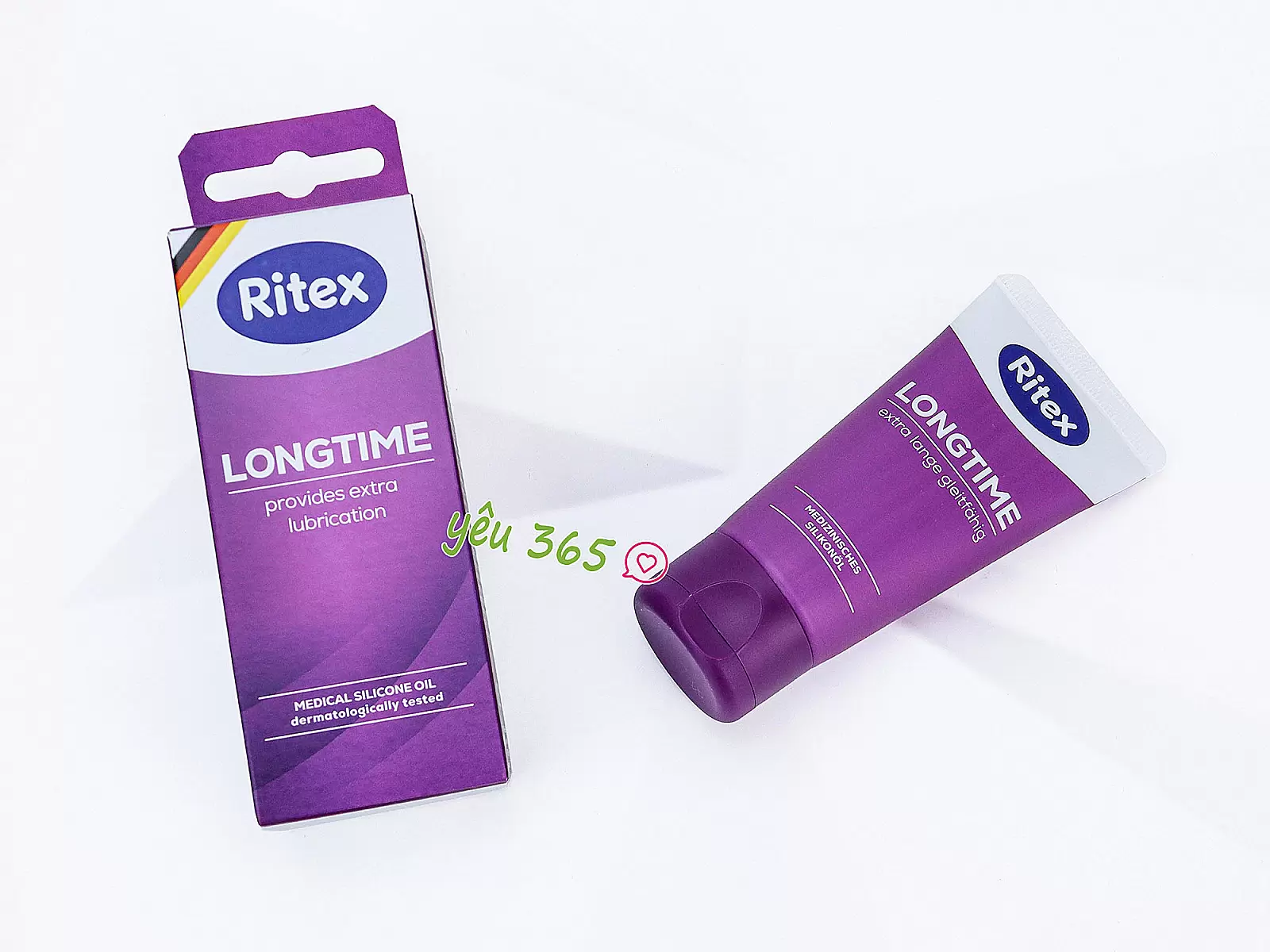 Gel Ritex Longtime mát xa bôi trơn gốc silicone 50ml