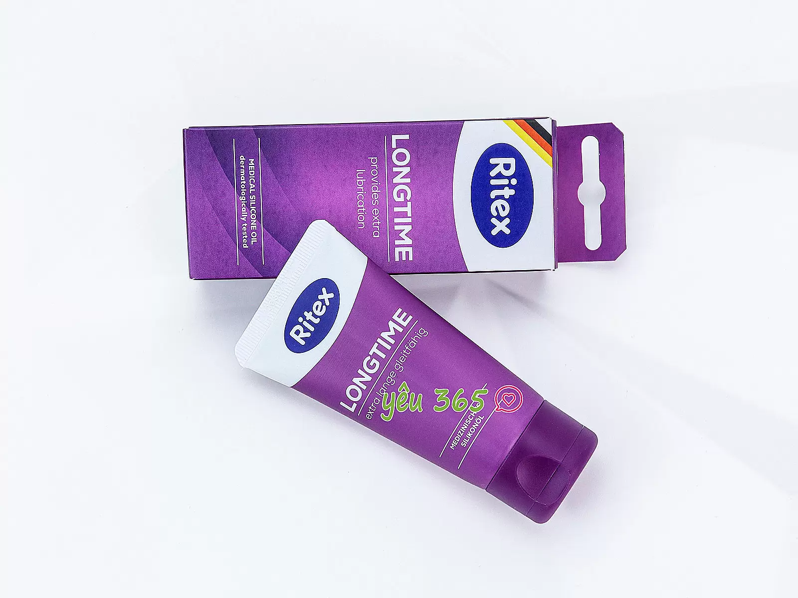 Gel Ritex Longtime mát xa bôi trơn gốc silicone 50ml