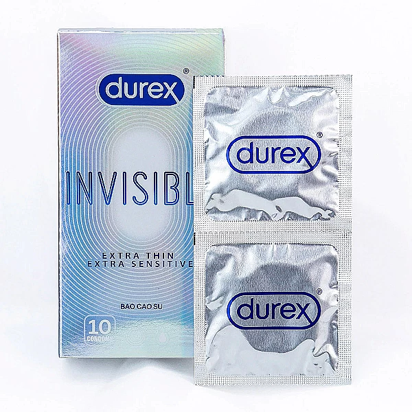 Bao cao su Durex Invisible siêu mỏng cao cấp