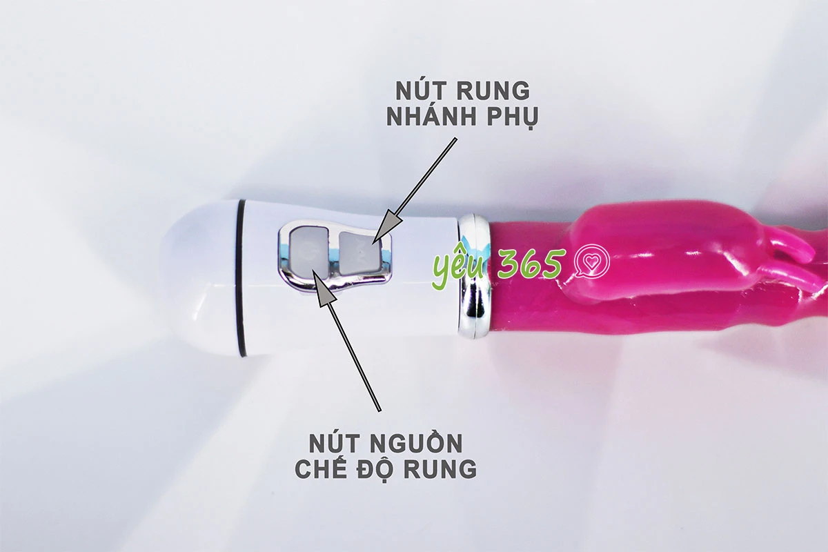 Dương vật giả Vibrator có nhánh pin sạc