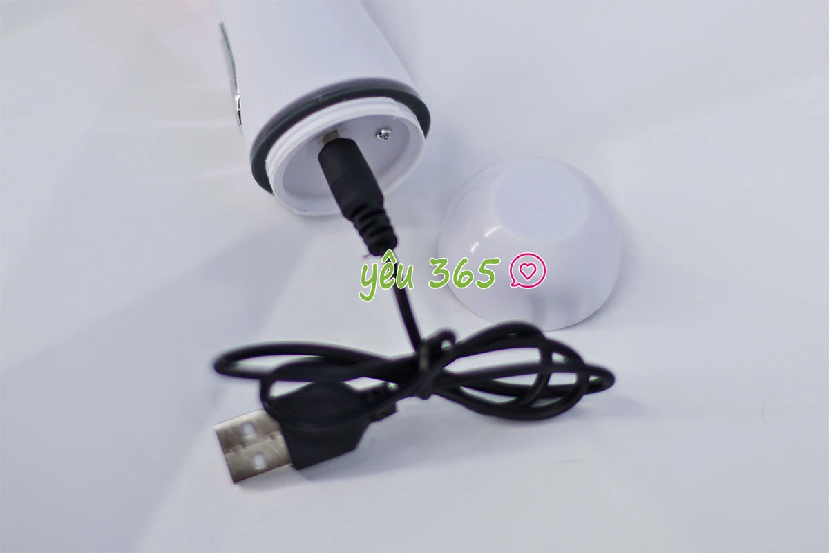 Dương vật giả Vibrator có nhánh pin sạc