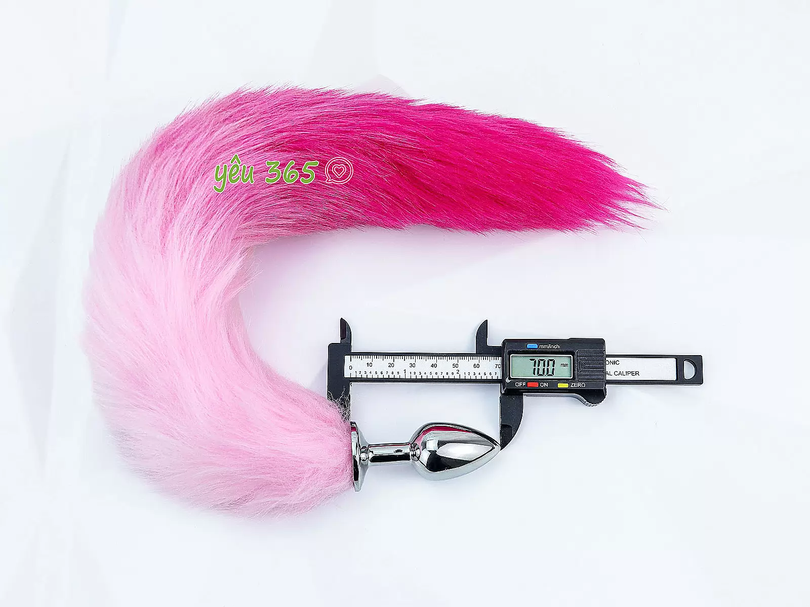 Dụng cụ kích thích hậu môn đuôi chồn hồng